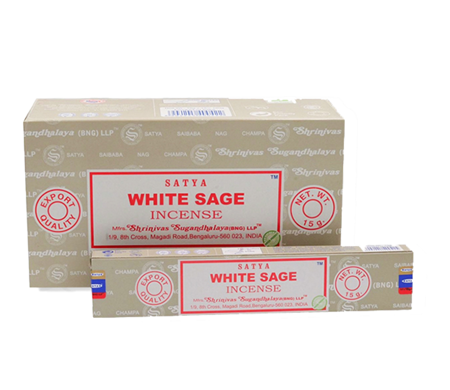 Satya White Sage Incense - 15g
